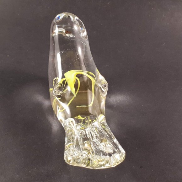 Vintage large bird glass paperweight/figurine - Picture 6 of 8